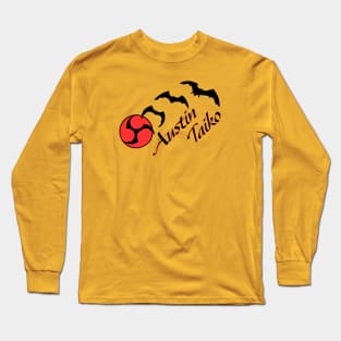 AT Bat Mitsudomoe black red Long Sleeve T-Shirt